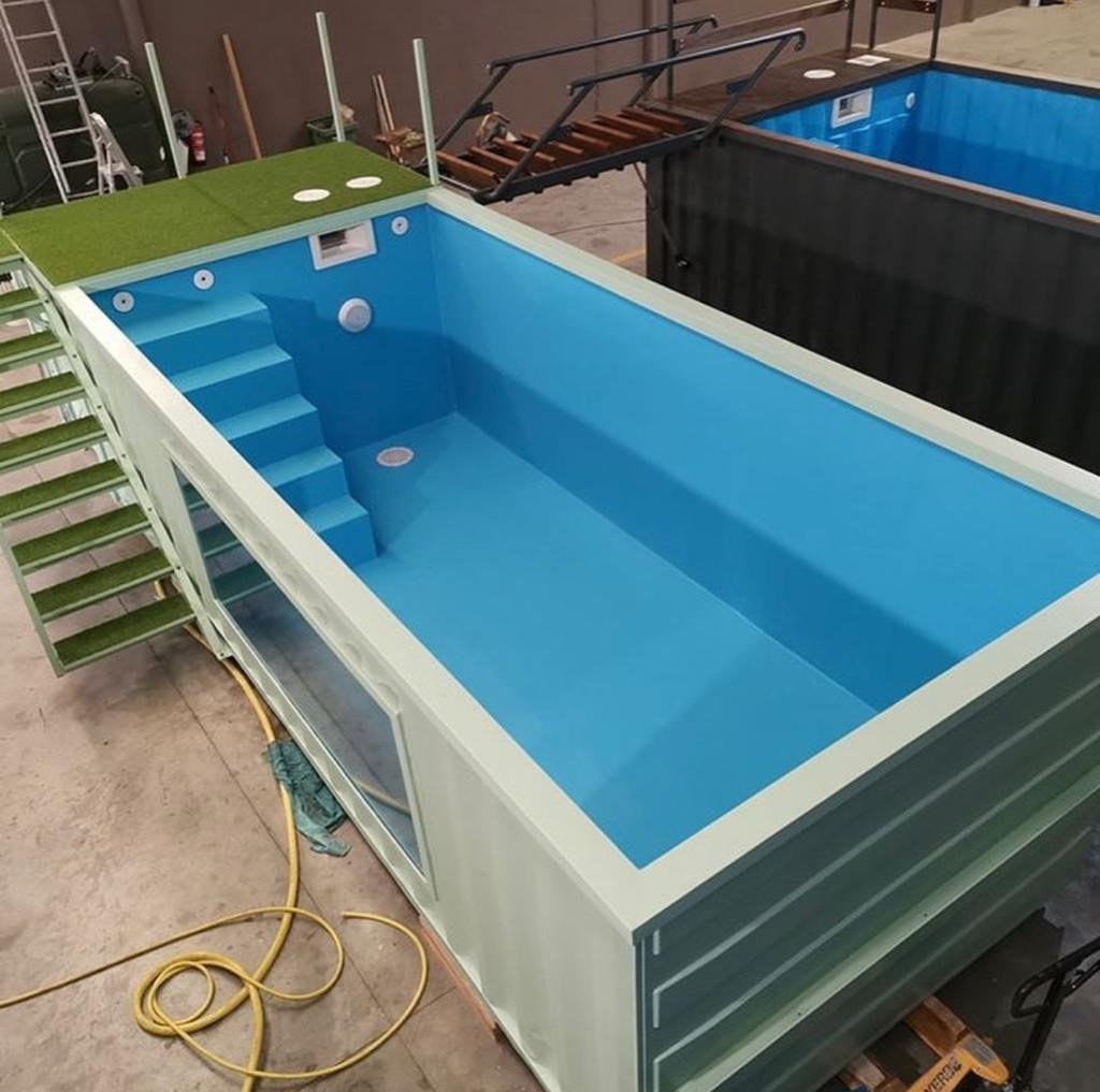 30 ft container pool for sale